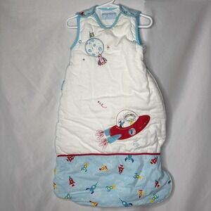 Grobag Baby Infant Sleep Bag 0–6 Months Sleeveless Rocket Themed Sleep Sack